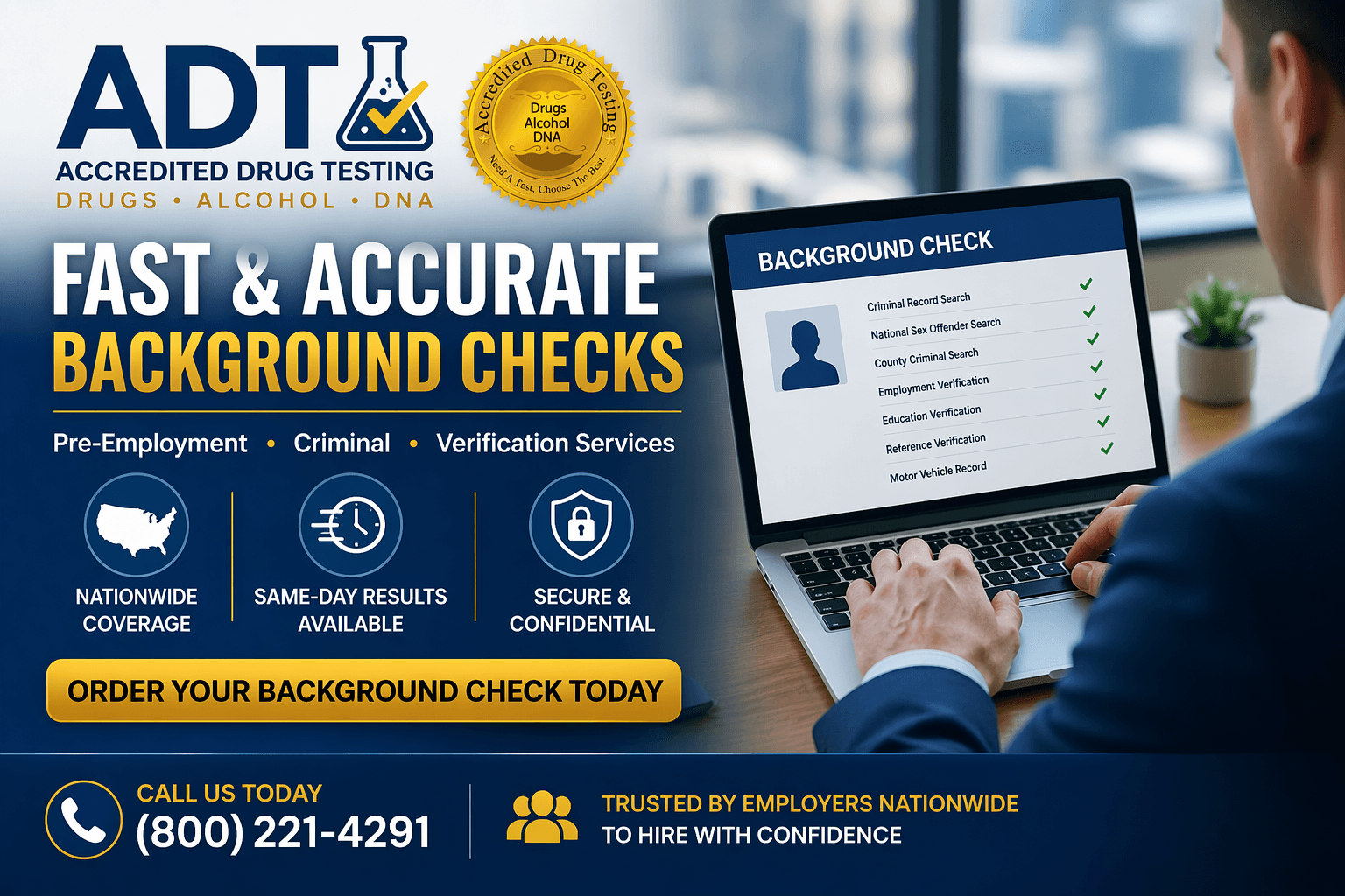 Background check services